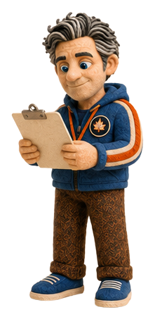 Coach B holding his clipboard