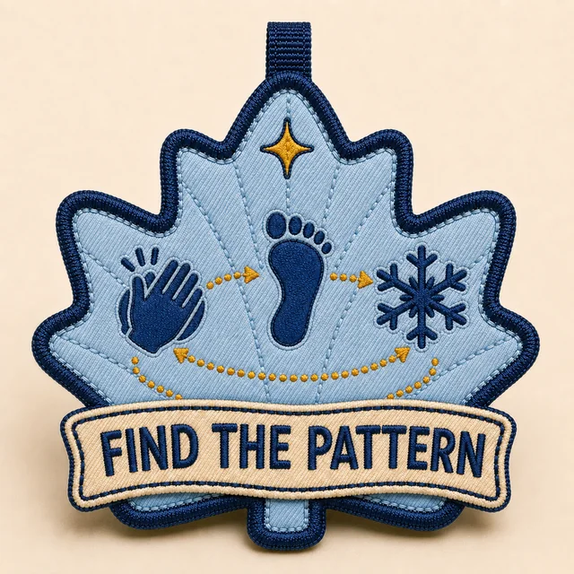 Find the Pattern embroidered Power Leaf